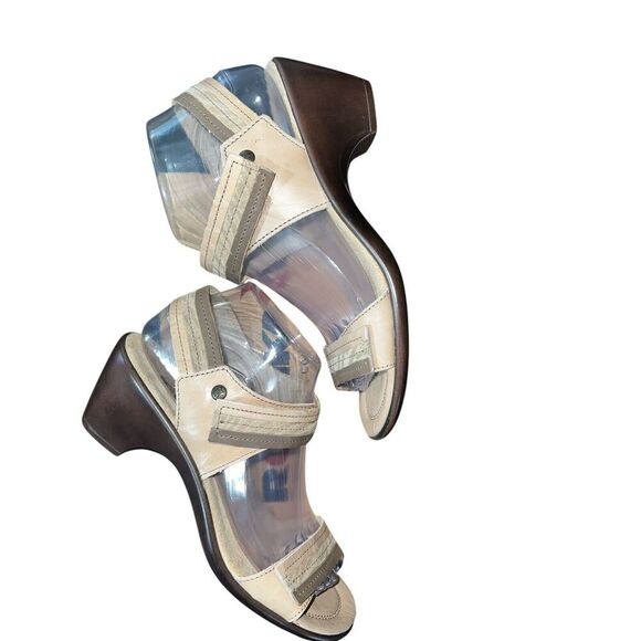 Romika Gorda 05 Taupe Kombi Size 38 Or US 7.5 Comfort‎ Sandals Shoes - Picture 1 of 9